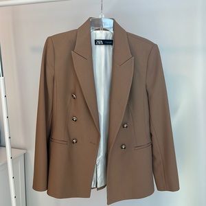 Zara tan blazer